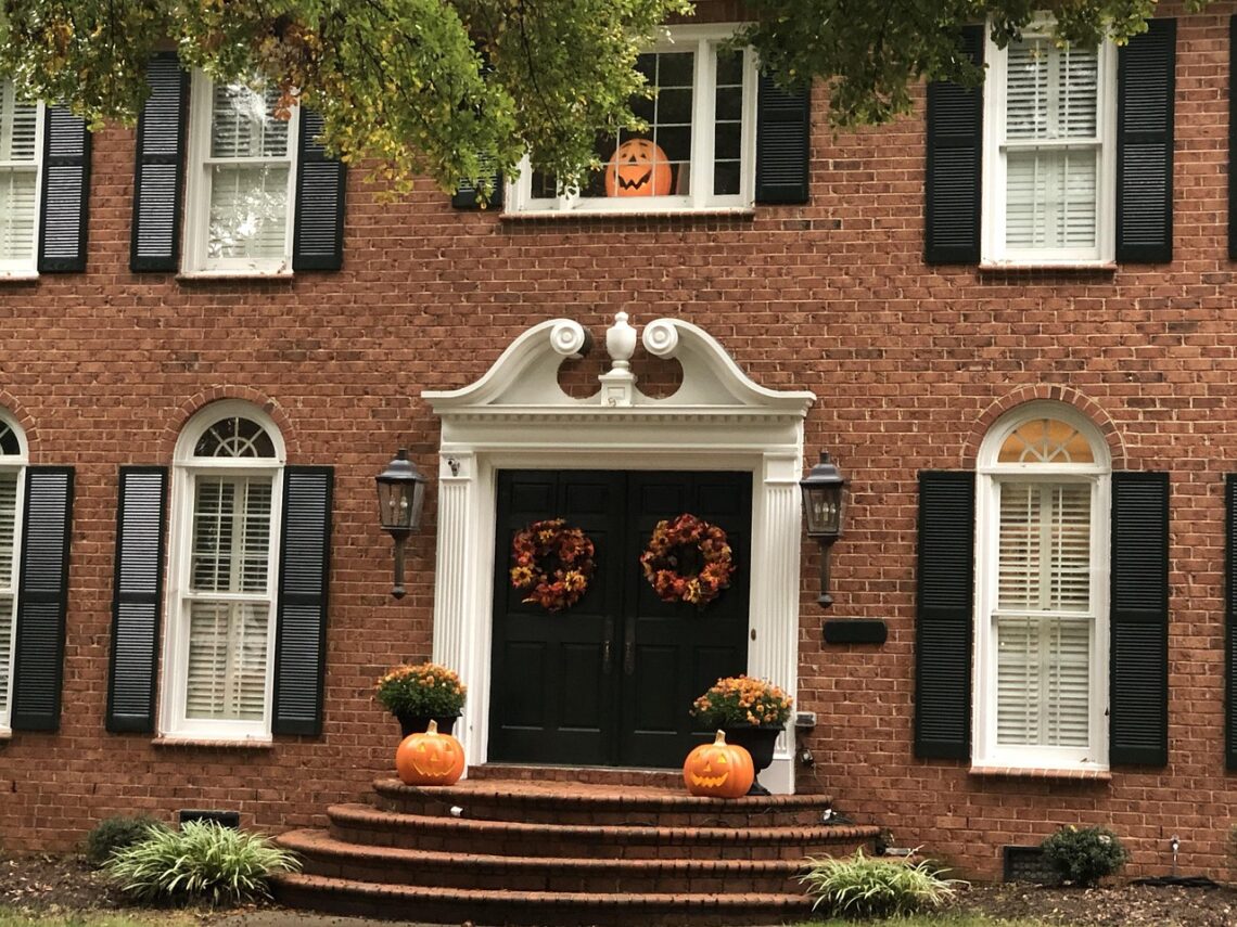 fall decor door