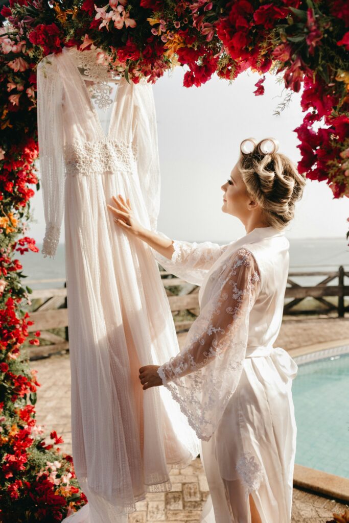 empire waist wedding dress