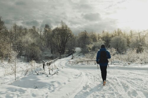 winter hiking