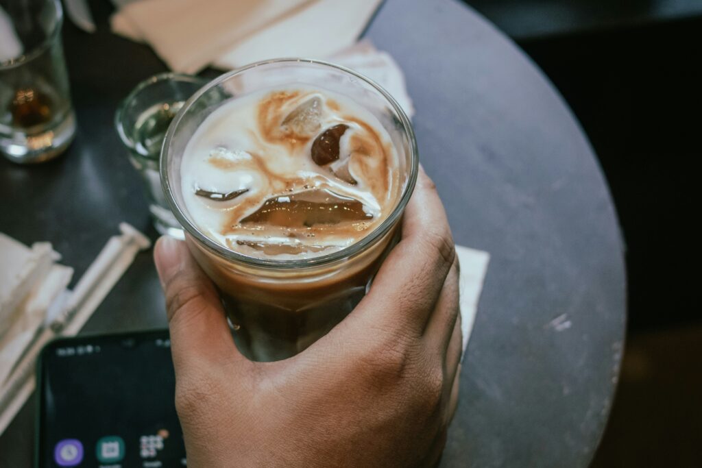 homemade coffee cream