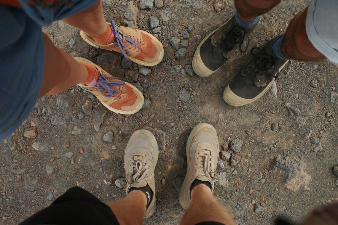healthy feet on vacation